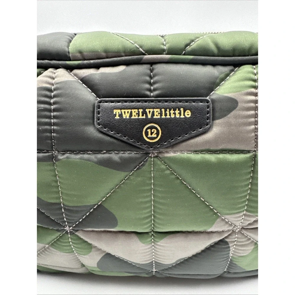 TWELVElittle Diaper Clutch Crossbody Diaperbag with Changing Pad Camo‎